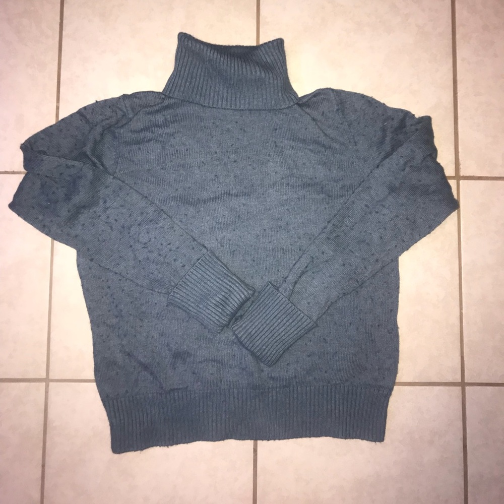 Vintage Eddie Bauer Turtle Neck Baby Blue